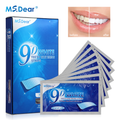 9D Teeth Whitening Strips – Gel Formula